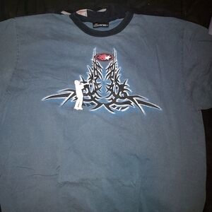 Blue Graphic T-Shirt